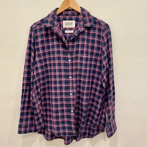 Grayson “Hero” Plaid Brushed Cotton Button-Down